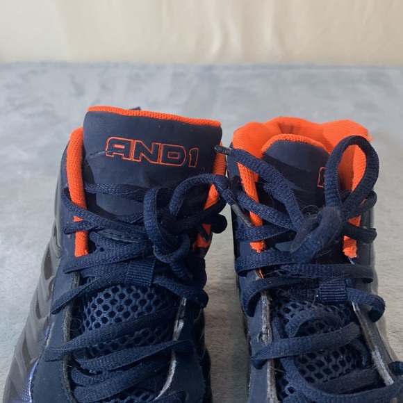 And1 Assist Lace Up Athletic Sneakers Size 2 kids - Picture 5 of 8